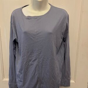 Women's Long Sleeve Top - Light Blue